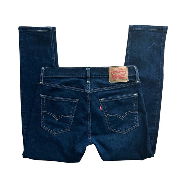Levi's 512 Slim Taper Flex Men's Jeans Size W 32, L 30 - Picture 8 of 13